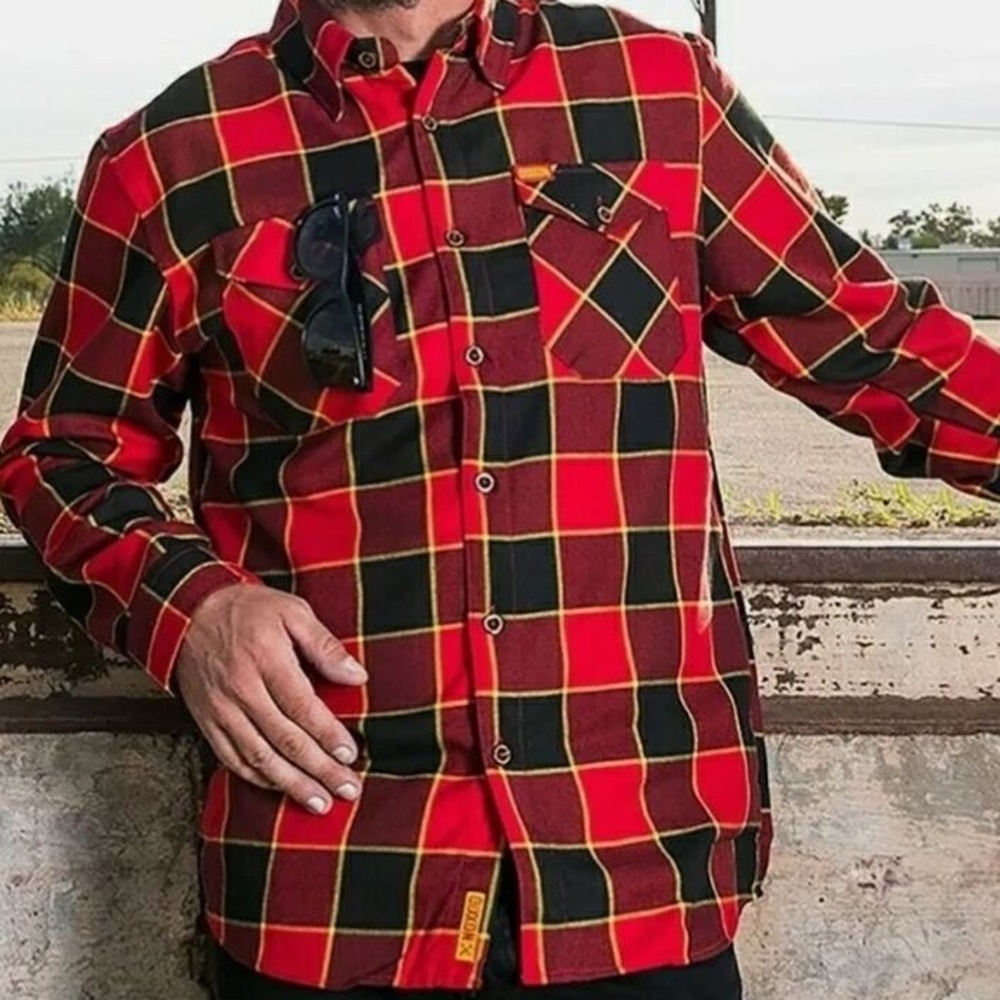 MENS MED DIXXON FLANNEL “THE LEATHERNECK”